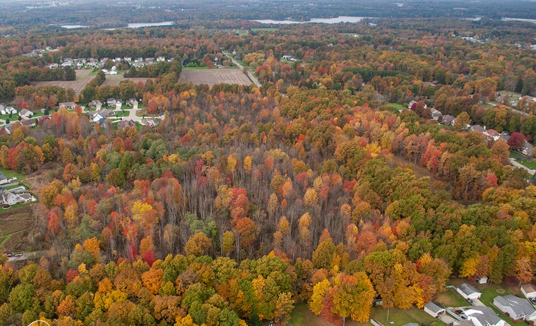 Aerial photo of The Landings at Boulder Creek