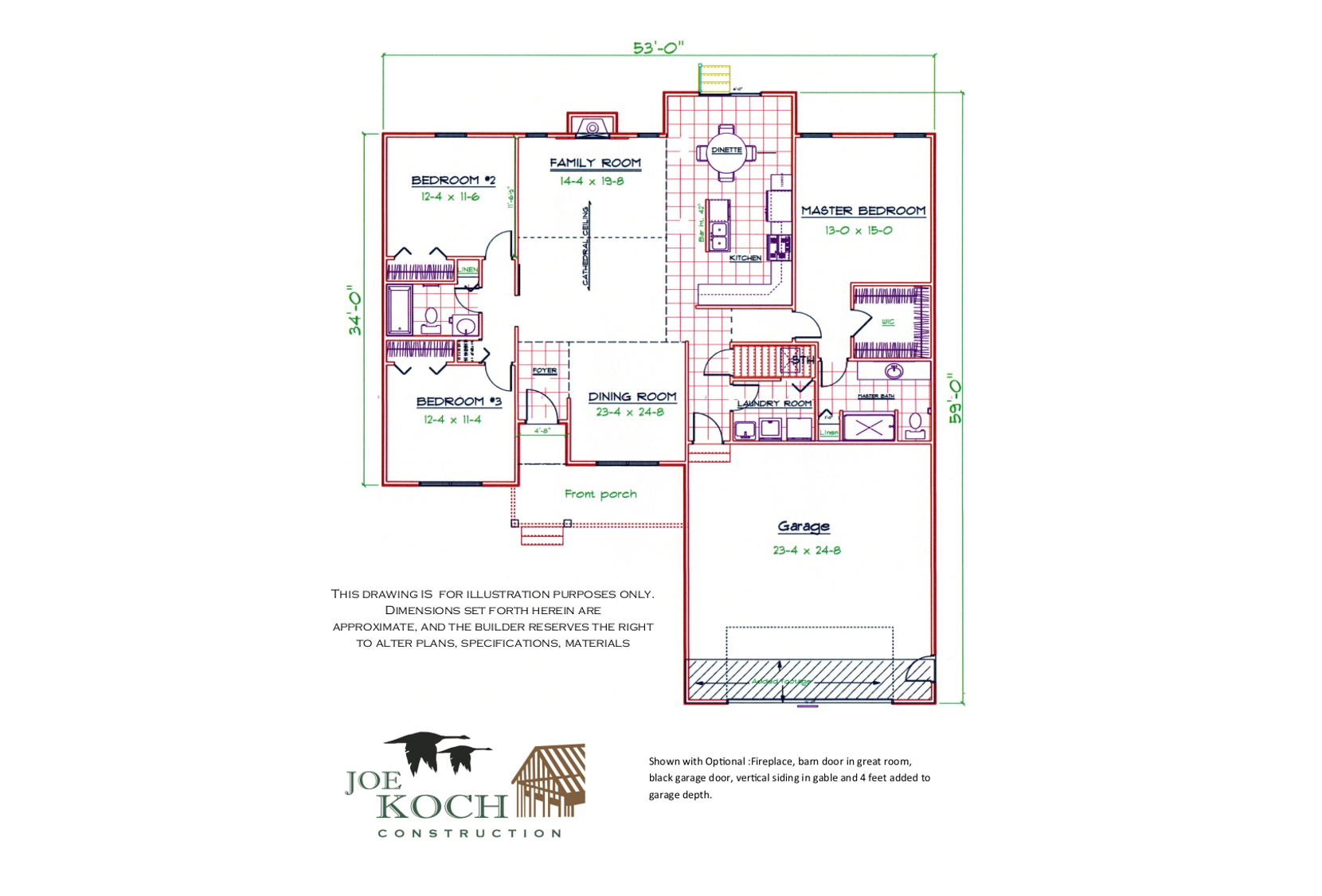 Sycamore floor plan