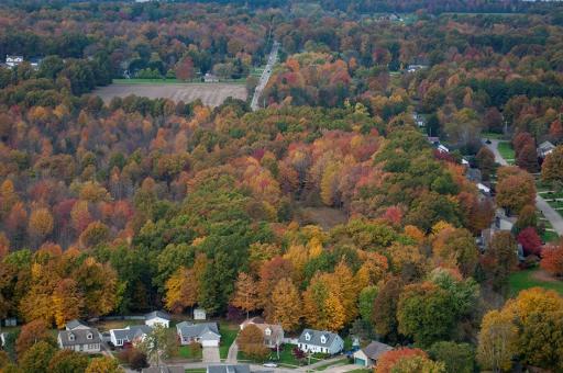 Aerial photo of The Landings at Boulder Creek