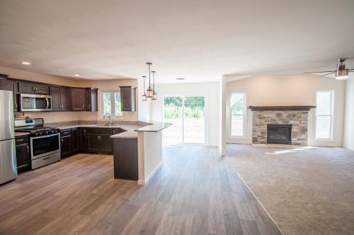 Covington open floor plan