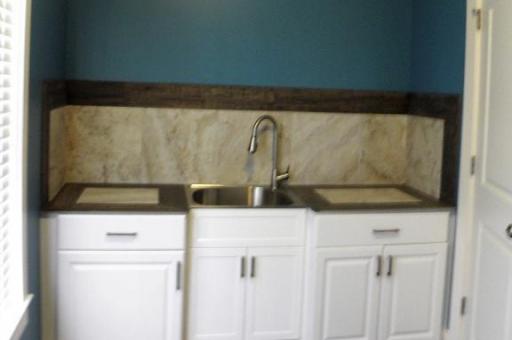 custom 2-story home laundry room