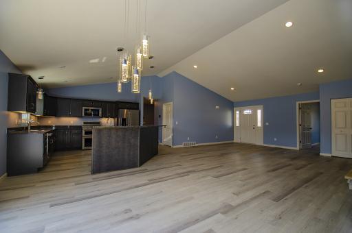 Custom design open floor plan