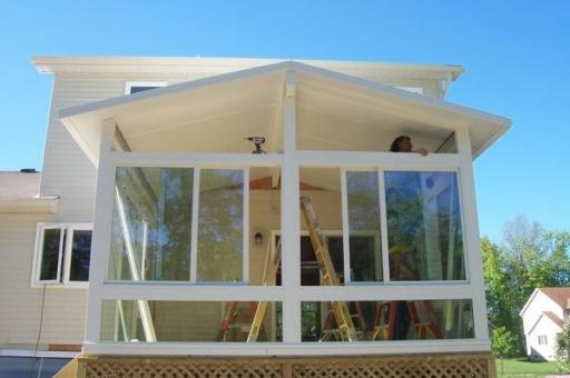 step by step sunroom building - 15