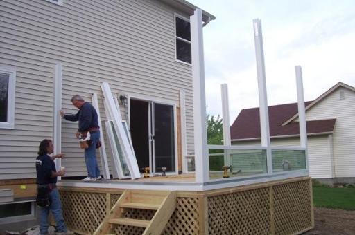 project_step_by_step_2 step by step sunroom building - 2