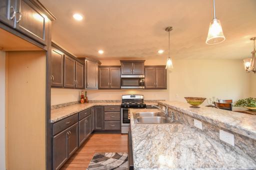 Custom Avery 6 Custom Avery plan kitchen counter closeup