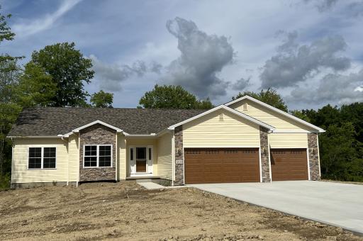 Streeky custom home exterior