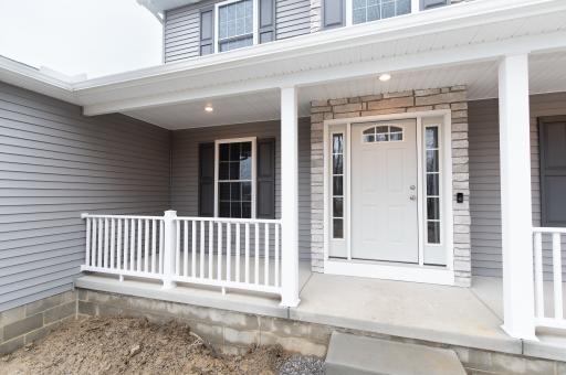 Custom 4 Bedroom front porch