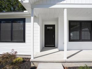 Sycamore exterior front porch