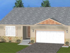 3d rendering of Avery House Plan