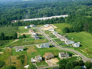 Aerial photo of Eagle Ridge neighborhood