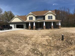 custom 2-story home exterior