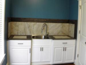 custom 2-story home laundry room