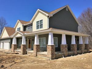 custom 2-story home exterior