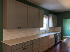 custom 2-story home kitchen