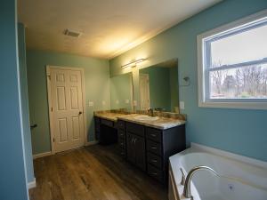 Custom design master bathroom