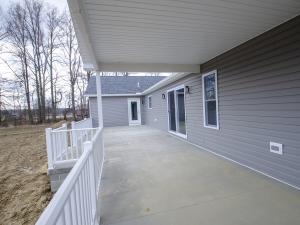 Custom design covered porch