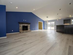 Custom design open floor plan