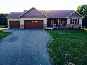 custom ranch exterior front