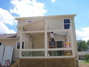 step by step sunroom building - 12