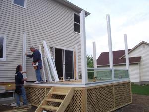 step by step sunroom building - 2