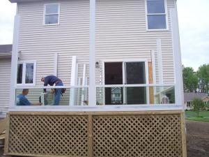 step by step sunroom building - 3