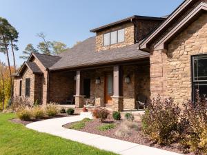 7078 Custom Home exterior front