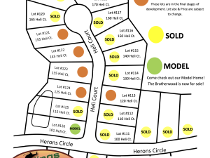 Map of Phase 2 of The Landings at Boulder Creek